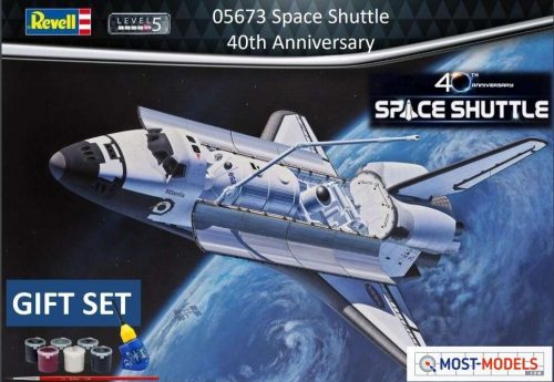 Revell 05673 Gift Set Space Shuttle 40th Anniversary Level 5