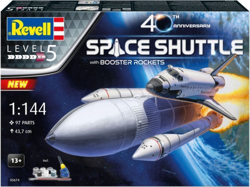 Revell 05674 Space Shuttle & Booster Rockets 40th Anniversary