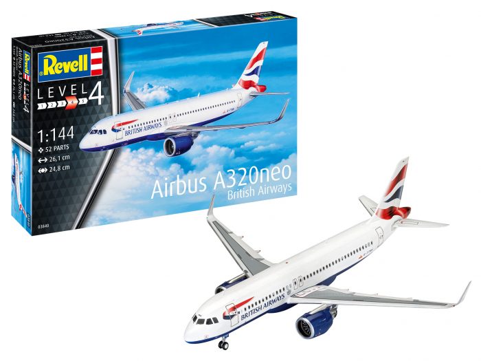 revell 03840 Airbus A320 neo British Airways 1:144