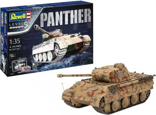 revell 03273 Geschenk set PANTHER Ausf.D incl verf lijm kwastje en poster