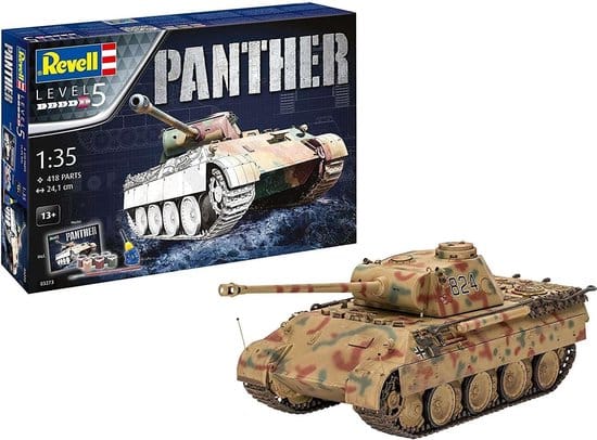 revell 03273 Geschenk set PANTHER Ausf.D incl verf lijm kwastje en poster