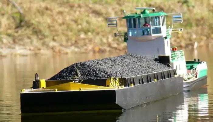 Graupner 2154 Thijssen II Duwboot nieuw in doos met beslag