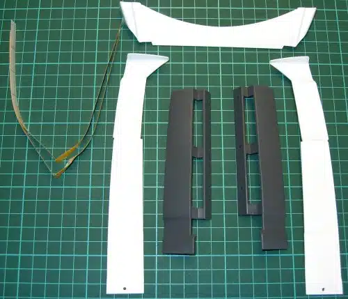 Wedico 0852 Dakspoiler DAF "SSC" Wit
