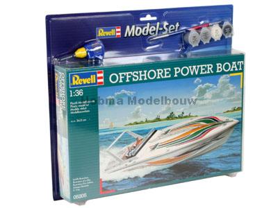 Revell 65205 Offshore Power Boat incl lijm verf kwastje