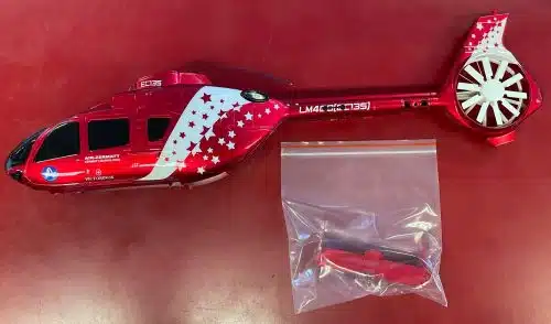 T2M rote haube ec135