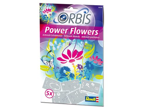 Revell 30200 Schablonenset Power Flower