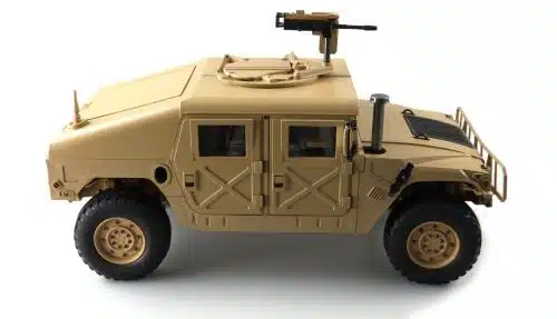 Amewi 22418 4 x 4 Amerikaanse Militaire vrachtwagen woestijnzand