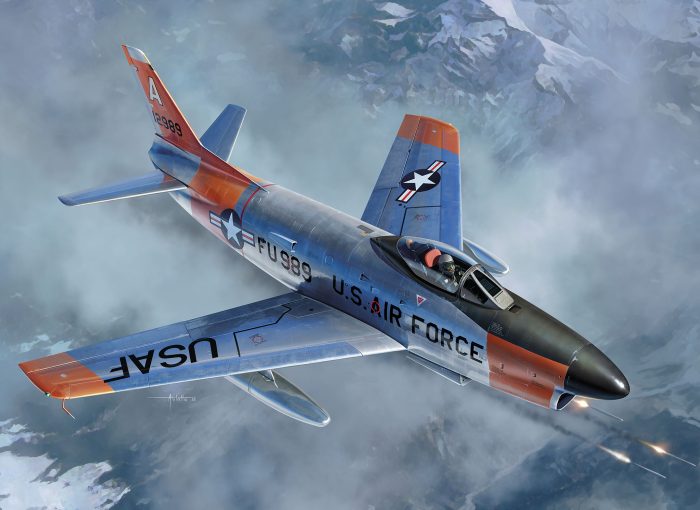 Revell 63832 F-86D Dog Sabre Model Set Inclusief Verf En Lijm