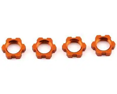 Traxxas 7758t wheel nuts Orange 17mm