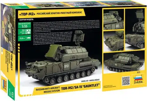 Zvezda 3633 tor 2M/SA-15 Gauntlet Russ.Anti Aircraft missile systeem