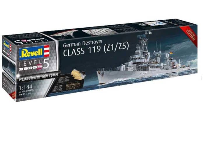 Revell 5179 German Destroer Class 119