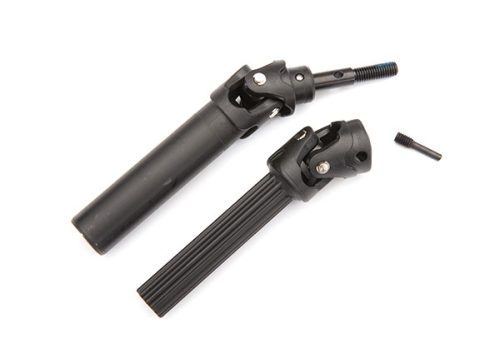 Traxxas 8950 Driveshaft assembly front or rear Maxx Duty 1 left or right fully assembled ready to install screw pin