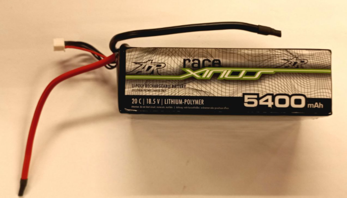 Lipo accu 18,5V 5400mAh 20C