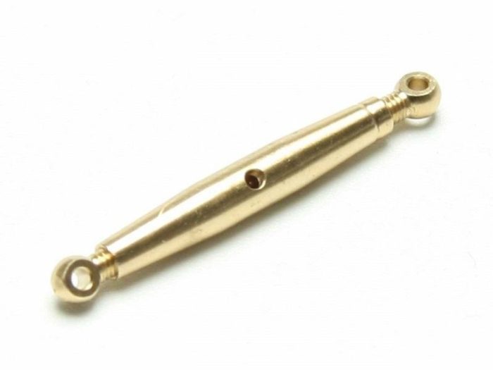 SOLID BRASS TURNBUCKLES M3, 2P