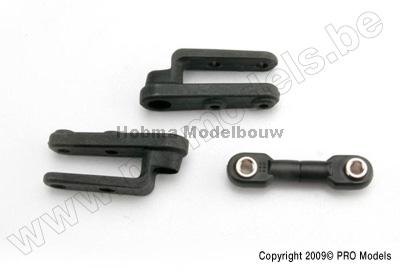 Traxxas 3968 Servo horns, steering (2)