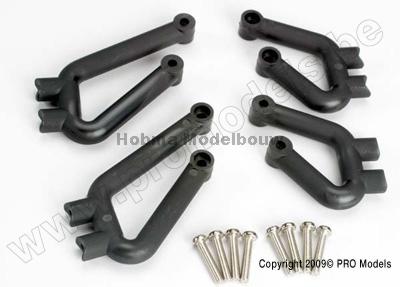 Traxxas 4936 Bumper mounts, front (l&r