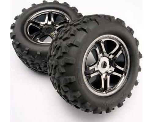 Traxxas 4983A Tires & wheels, assemble