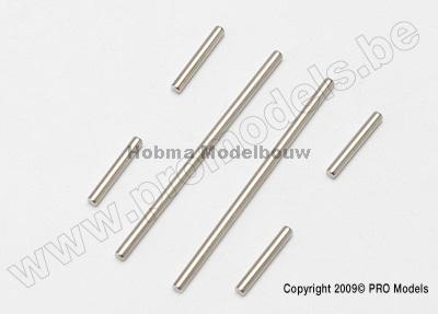 Suspension pin set (front or rear), 2x