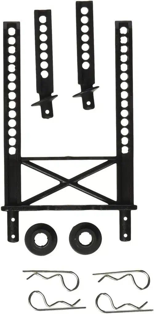traxxas 7315 Body mount, rear/ body mount posts, fr