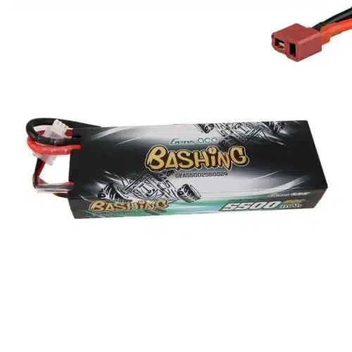 Gens Ace Bashing 5500mAh 7.4V 2S1P 60C Lipo Batterij met Deans stekker