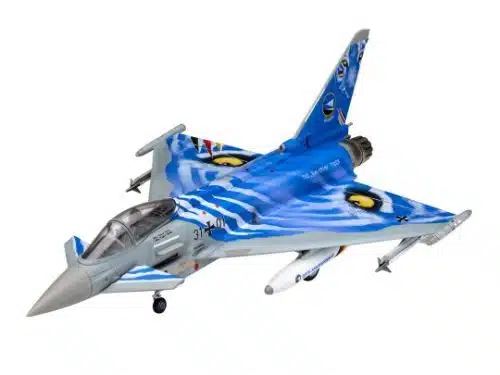 Revell 63818 Eurofighter Typhoon "The Bavarian Tiger 2021" incl. verf, lijm en kwast