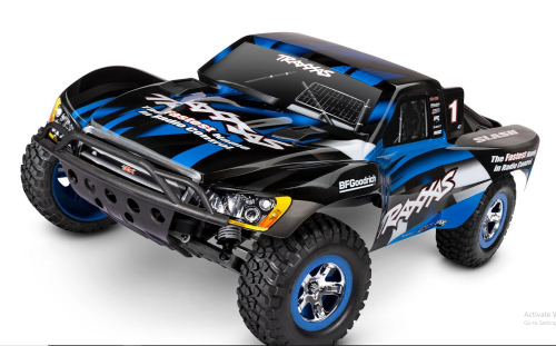 Traxxas 58034-8 Slash 2WD Electro Short Course RTR - blauw