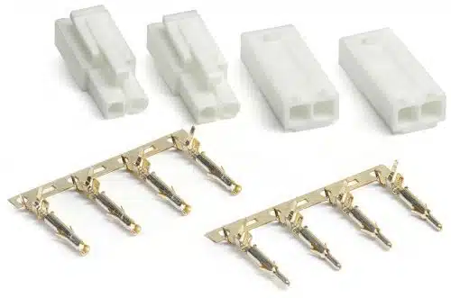 Tamiya Connector / Stekker Man + Vrouw ( 2 Paar )