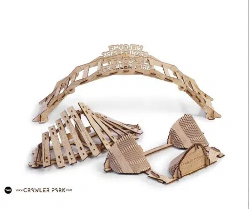 Traxxas Crawler Park course 1/24 and 1/18 scale