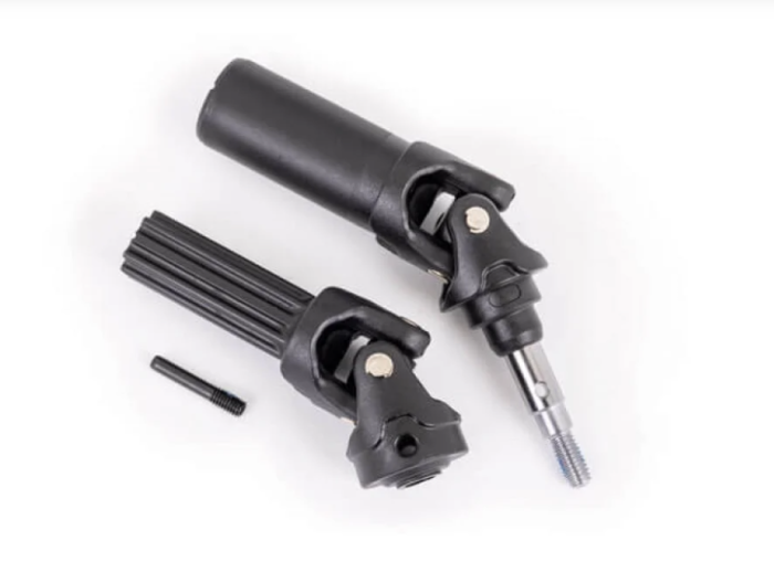 Traxxas 9052 Traxxas Driveshafts, rear, steel-spline constant-velocity (complete assembly)