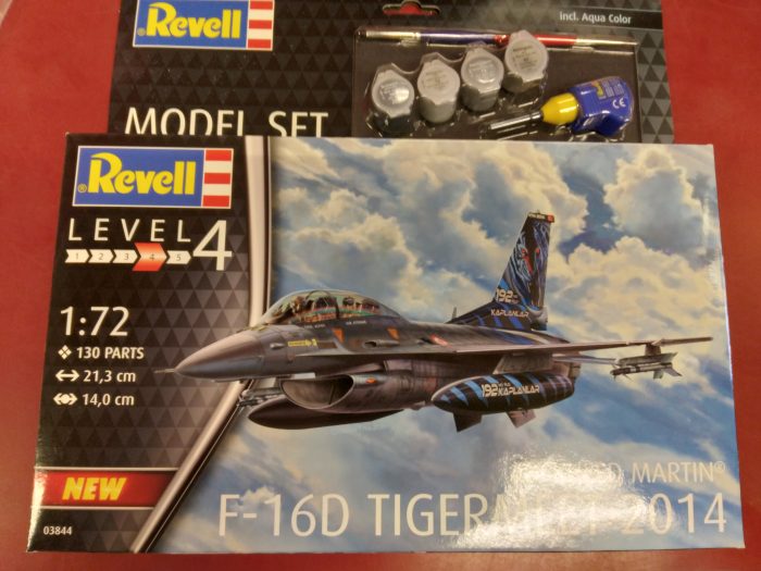 REVELL 63844 Lockheed Martin f-16D Tigermeet 2014 incl lijm verf kwastje