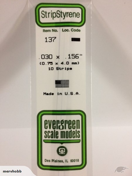 evergreen 137 strip 08x4