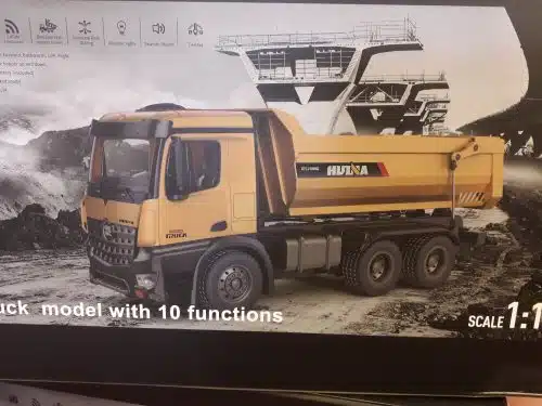 fm1573m metaal kiepauto met 10 functies