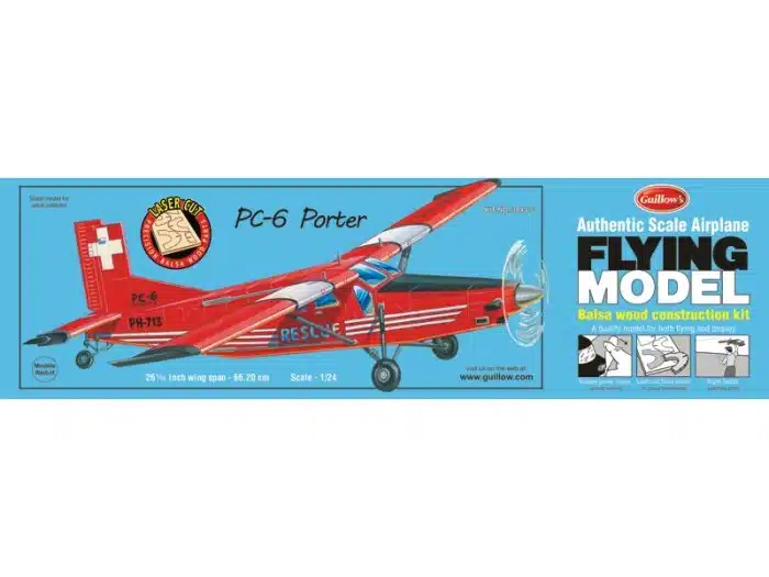 guillow's 304 LC PC-6 Porter1:24