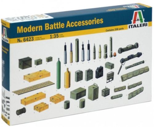 Italeri 6423 modern battle accessories