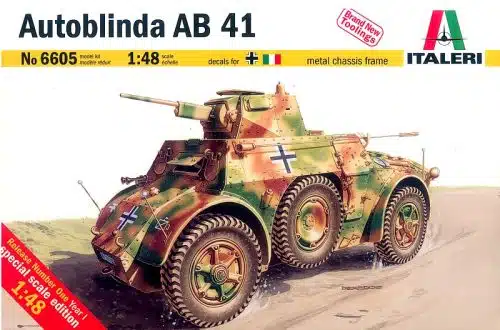 Italeri 6605 Autoblinda AB 41