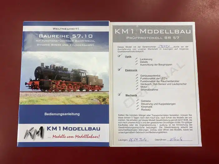 KM1 105708 Museumslokomotive Baureihe 57 BR 657.2770