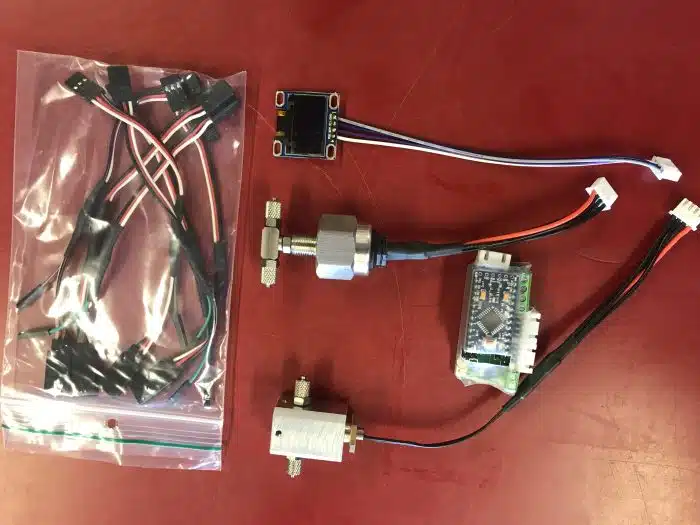 Oled Dachboard&lichtsysteem voor hydraulische machines