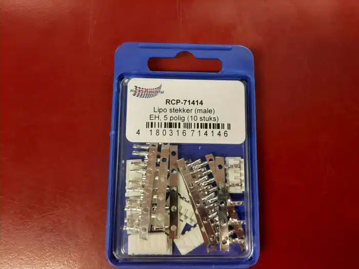 RCP-71414 Lipo stekker (male) 5-polig