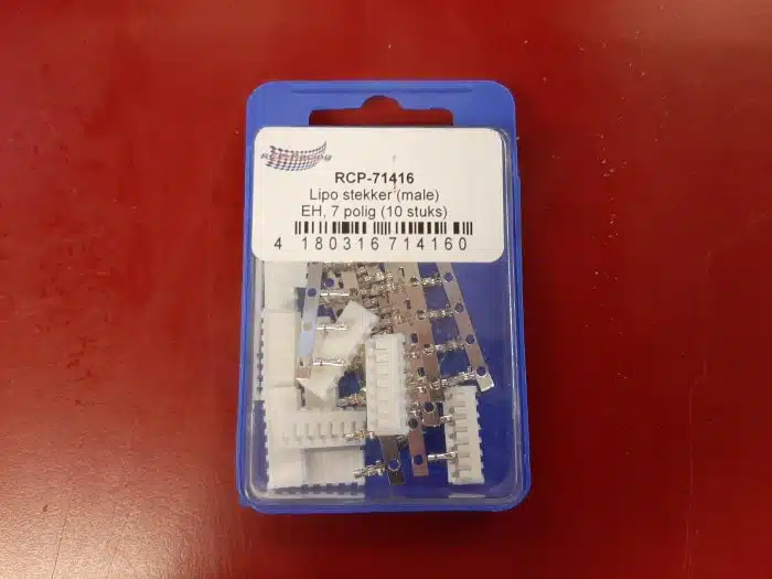 RCP-71416 Lipo stekker (male) 7-polig