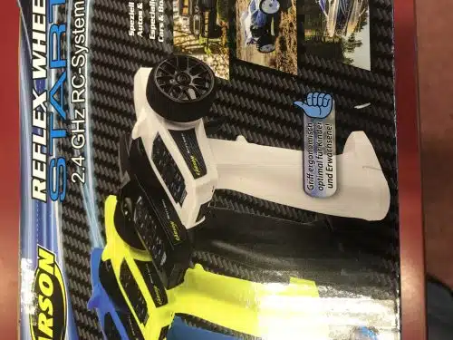 Reflex wheel start 2.4g radio zwart