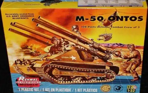 renwal 85-7823 M-50 Ontos