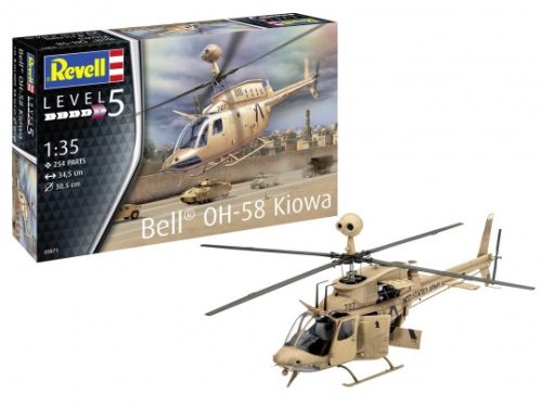 revell 03871 BeLL OH-58 Kiowa