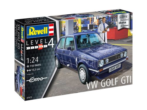 Revell 07673 VW GOLF GTI "BUILDERS CHOICE"