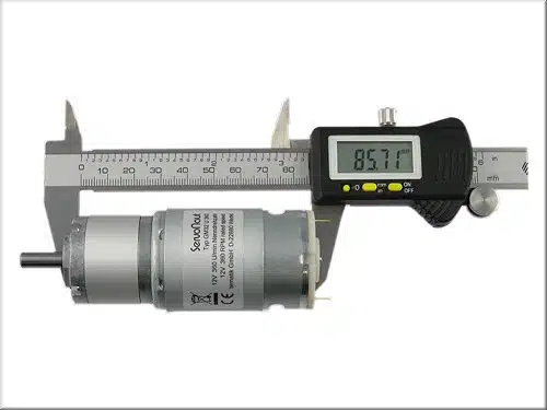 servonaut gm32U450 unterflur getriebe 12v 450 u/min 37x86 6mm shaft