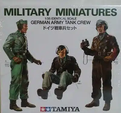 Tamiya 35001 german army tank crew