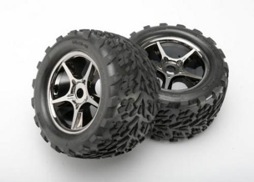 traxxas 5374x Tires & wheels, assembled, glued (Gemi