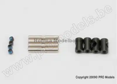 traxxas 5657 Cross pin (4)/ drive pin (4)/ set scre
