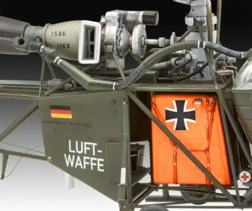 Revell 63804 ALouette II incl verf lijm kwastje