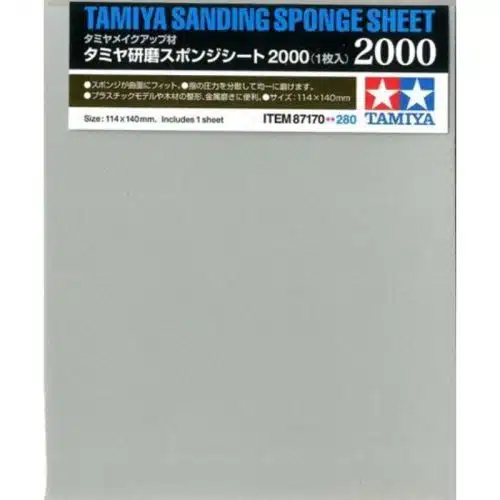 tamiya 87170 Schuurspons 2000 114x140 mm