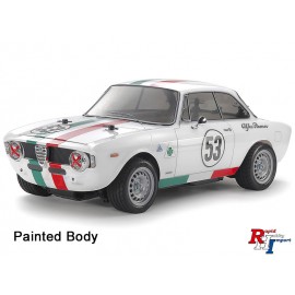 Tamiya 47501 Alfa Romeo Giulia Sprint GTA Club Racer White Painted Body MB-01